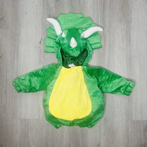 Target Triceratops Pullover Halloween Or Cosplay Costume 6-12 Month Dinosaur - Picture 1 of 6